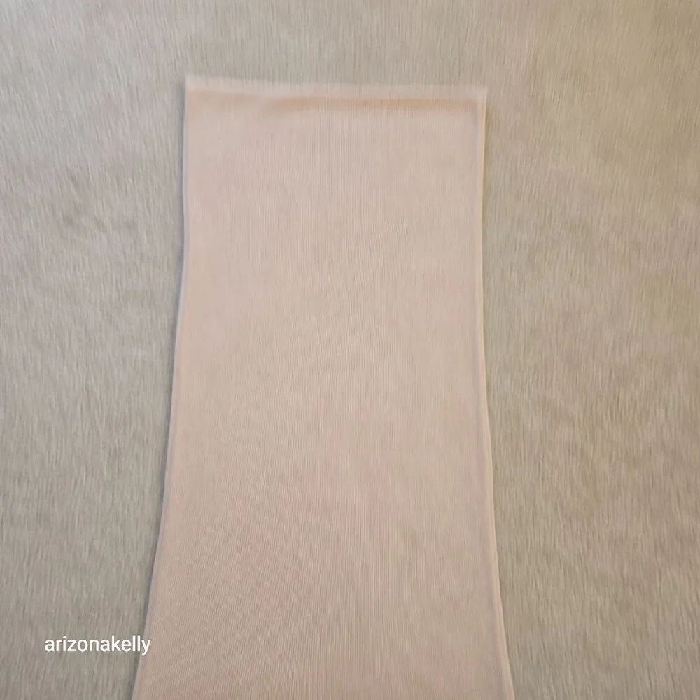 Thicker Cashmere Knit Scarf Tan